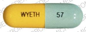 Image 1 - Imprint 57 WYETH - Unipen 250 MG