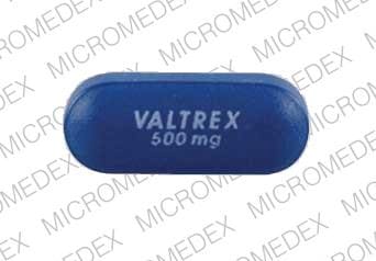 Imprint VALTREX 500 mg - Valtrex 500 mg