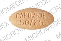 Image 1 - Imprint CAPOZIDE 50/25 - Capozide 50/25 50 mg / 25 mg
