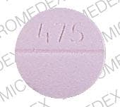 Imprint 475 - verapamil 120 mg