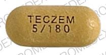 Image 1 - Imprint TECZEM 5/180 - Teczem 180 mg / 5 mg
