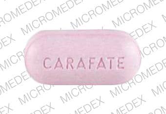 Imprint CARAFATE 17 12 - sucralfate 1 gram