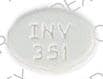 Imprint INV 351 - methylprednisolone 4 mg