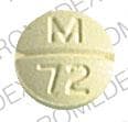 Imprint M 72 - Clorpres 15 mg / 0.3 mg