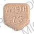 Image 1 - Imprint W WYETH 73 - Wytensin 4 MG