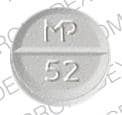 Imprint MP 52 - prednisone 10 mg