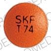 Image 1 - Imprint SKF T74 - Thorazine 25 MG