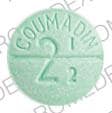 Image 1 - Imprint DuPont COUMADIN 2 1/2 - Coumadin 2.5 mg