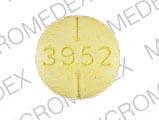 Imprint 3952 RUGBY - levothyroxine 0.1 mg