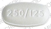 Image 1 - Imprint AUGMENTIN 250/125 - Augmentin 250 mg / 125 mg