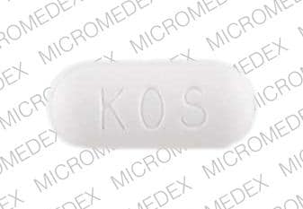 Image 1 - Imprint KOS 750 - niacin 750 mg