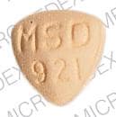Image 1 - Imprint MSD 921 TRIAVIL - Triavil 25 mg / 2 mg