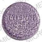 Image 1 - Imprint TYLENOL COLD TC - Tylenol Plus Children's Cold 80 mg / 0.5 mg / 7.5 mg