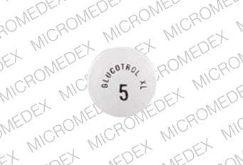 Imprint GLUCOTROL XL 5 - Glucotrol XL 5 mg
