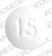 Image 1 - Imprint 54 782 15 - Oramorph SR 15 mg