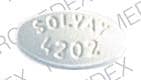 Image 1 - Imprint SOLVAY 4202 - Luvox 25 MG