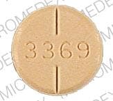Imprint 3369 RUGBY - bethanechol 25 mg