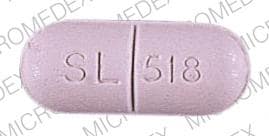 Image 1 - Imprint SL  518 - theophylline 450 mg