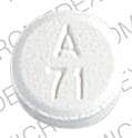 Imprint A 71 LL - atenolol 100 MG