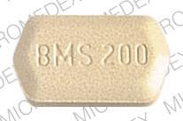 Image 1 - Imprint BMS 200 33 - Serzone 200 mg