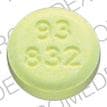 Image 1 - Imprint 93 832 - clonazepam 0.5 mg