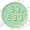 Image 1 - Imprint 93 833 - clonazepam 1 mg
