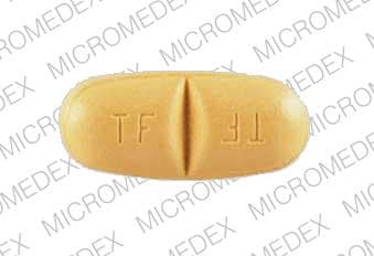 Imprint TF TF CG CG - Trileptal 600 mg