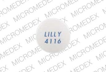 Imprint LILLY 4116 - Zyprexa 7.5 mg