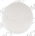 Imprint KL 111 - orphenadrine 100 mg