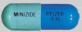 Image 1 - Imprint MINIZIDE PFIZER 436 - Minizide 0.5 MG-5 MG