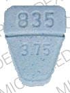 Imprint WATSON 835 3.75 - clorazepate 3.75 mg