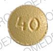 Imprint OC 40 - OxyContin 40 mg