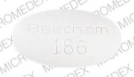 Image 1 - Imprint Beecham 186 - Beepen-VK 500 mg