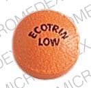 Image 1 - Imprint ECOTRIN LOW - Ecotrin Adult Low Strength 81 mg
