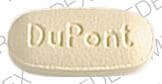 Imprint DuPont - Revia 50 mg