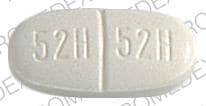 Imprint 52H 52H Logo - Micardis 80 mg