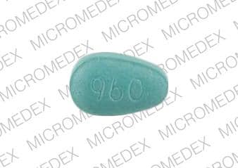 Imprint MRK 960 - Cozaar 100 mg