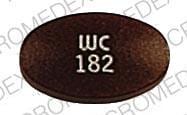Image 1 - Imprint WC 182 - Pyridium Plus 15 mg / 0.3 mg / 150 mg