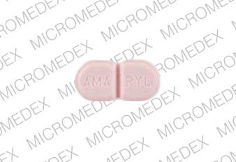 Imprint AMA RYL LOGO - Amaryl 1 mg