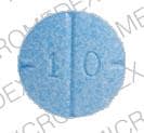 Pill Finder: AD 1 0 Blue Round - Medicine.com.