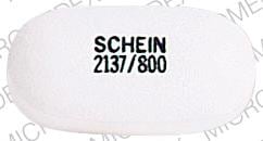 Imprint SCHEIN 2137/800 - ibuprofen 800 MG