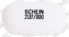 Image 1 - Imprint SCHEIN 2137/800 - ibuprofen 800 MG