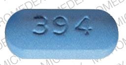Image 1 - Imprint GLAXO 394 - Ceftin 500 mg
