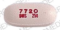 Image 1 - Imprint 7720 BMS 250 - Cefzil 250 mg