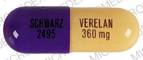 Image 1 - Imprint SCHWARZ 2495 VERELAN 360 mg - Verelan 360 mg