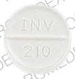 Imprint INV 210 - benztropine 2 mg