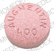 Image 1 - Imprint AUGMENTIN 400 - Augmentin 400 mg / 57 mg