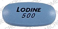 Image 1 - Imprint LODINE 500 - Lodine 500 mg