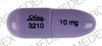Image 1 - Imprint Lilly 3210 10 mg - Sarafem 10 mg
