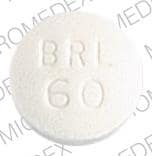 Image 1 - Imprint 31 02 BRL 60 - diltiazem 60 mg